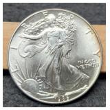 1986 Silver Eagle