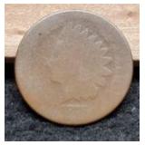 1876 Indian Head Cent AG