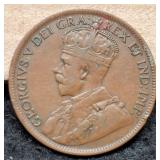 1917 Canada Large Bronze Cent