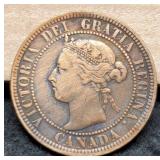 1893 Canada Large Bronze Cent