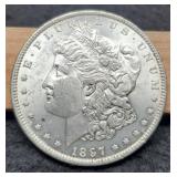 1897 Morgan Dollar MS64
