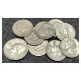 (10) Silver W. Quarters