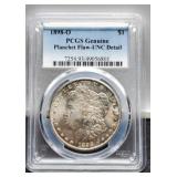 1898-O Slab Morgan Dollar PCGS Unc.