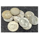 (10) Silver W. Quarters