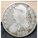 1820 Capped Bust Half Dollar