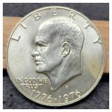 1976-S Silver Unc. Ike Dollar