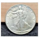 1944 W. Liberty Half Dollar AU