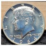 1964 Proof K. Half Dollar