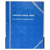 1909-1943 L. Cent Album w/