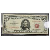 1963 $5 Red Seal Note
