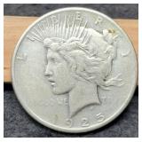 1925 Peace Dollar