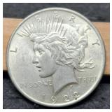 1922 Peace Dollar AU