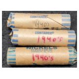 (3) Rolls 1940