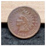 1867 Indian Head Cent