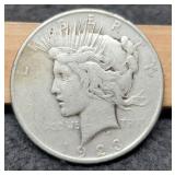 1923-D Peace Dollar