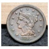 1845 Large Cent