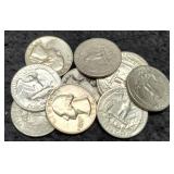 (10) Silver W. Quarters