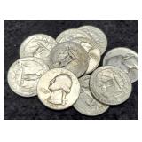 (10) Silver W. Quarters