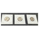 (3) XF+ J. Nickels 1941, 51-S, 58-D