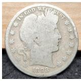 1898 Barber Half Dollar
