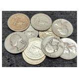 (10) Silver W. Quarters
