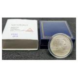 1990-W Ike Centennial Silver Dollar BU