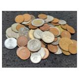 Lot Of 69 World Coins