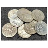 (10) Silver W. Quarters
