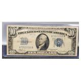 1934 $10 Silver Certificate Note