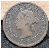 1887 Canada Large Bronze Cent