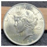1922 Peace Dollar Unc.