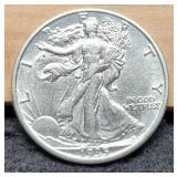 1935-S W. Liberty Half Dollar AU50