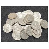 (30) Full Date Buffalo Nickels