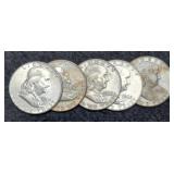 (5) 1963-D F. Half Dollars