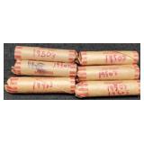 (6) Rolls Wheat Cents