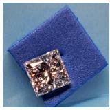 2.62 CT Princess Cut Diamond Laboratory Grown