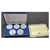 50th Anniversary Kennedy Half Dollar Set w/