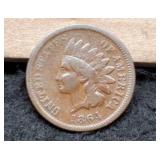 1864-L Indian Head Cent
