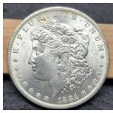 1884-O Morgan Dollar MS63