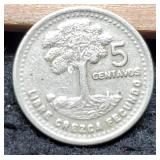 1991 Guatemala 5 Centavos