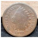 1870 Indian Head Cent