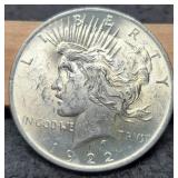 1922 Peace Dollar Unc.