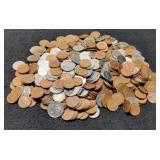 Lot w/ About $15 Face In Canada Coins