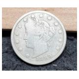 1883 No Cents V Nickel