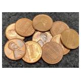 Lot w/ 11 1960-P&D L. Cents AU