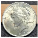 1922 Peace Dollar Unc.