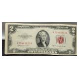 1953 $2 Red Seal Note