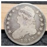 1813 Capped Bust Half Dollar