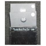 (3) Proof Sets: 1977, 78, 79