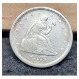 1875-S Twenty Cent XF40